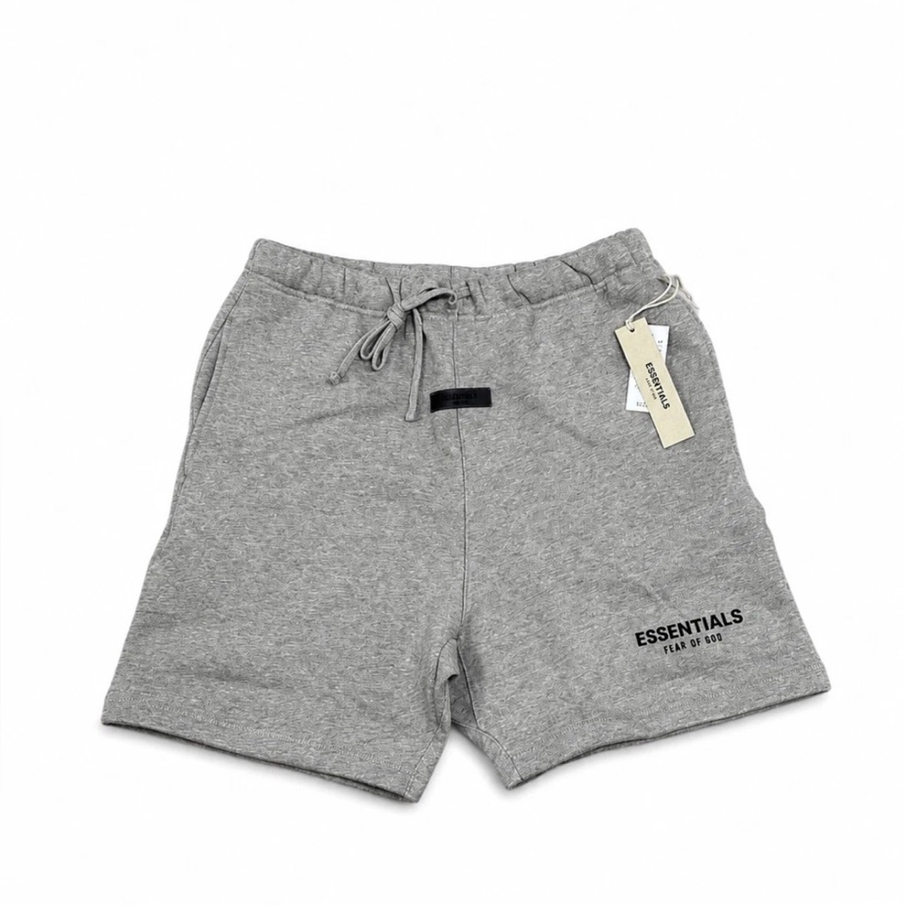 Fear Of God Essentials Shorts Dark Oatmeal SS22